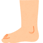 【画像】私の足って変じゃないかな？