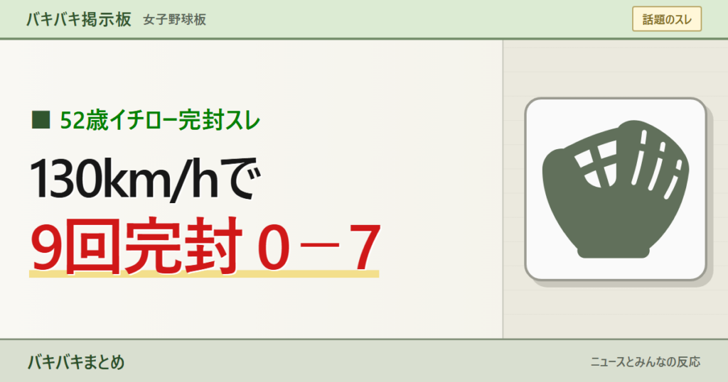 【実況速報】52歳イチローvs高校野球女子選抜2026｜松井秀喜・松井稼頭央も東京ドーム参戦を大きなキーワードと線画で表現したサムネイル